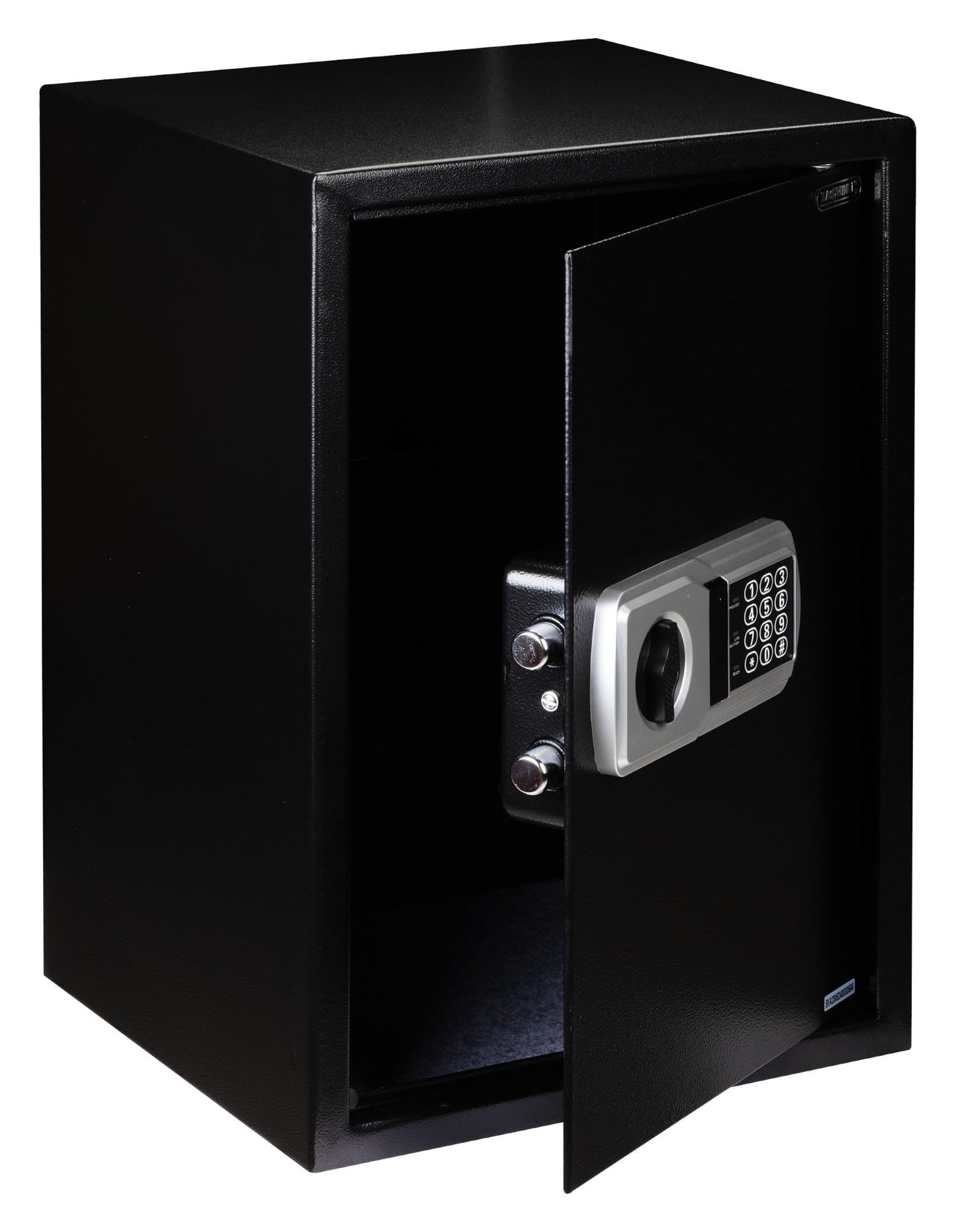 Caja Fuerte Digital Grande 50x35x31 cm modelo CF05 con Cierre Electrónico y Llave de Emergencia, Ideal para Hogar u Oficina