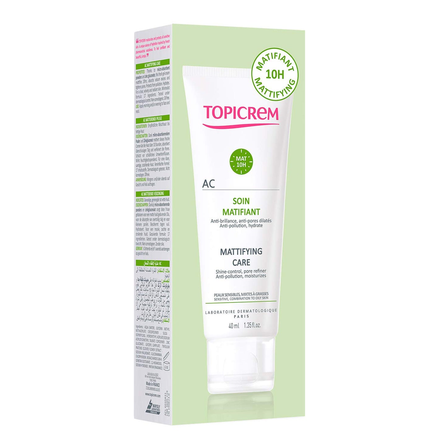 Topicrem AC Gel Cuidados Matificantes - 40 ml