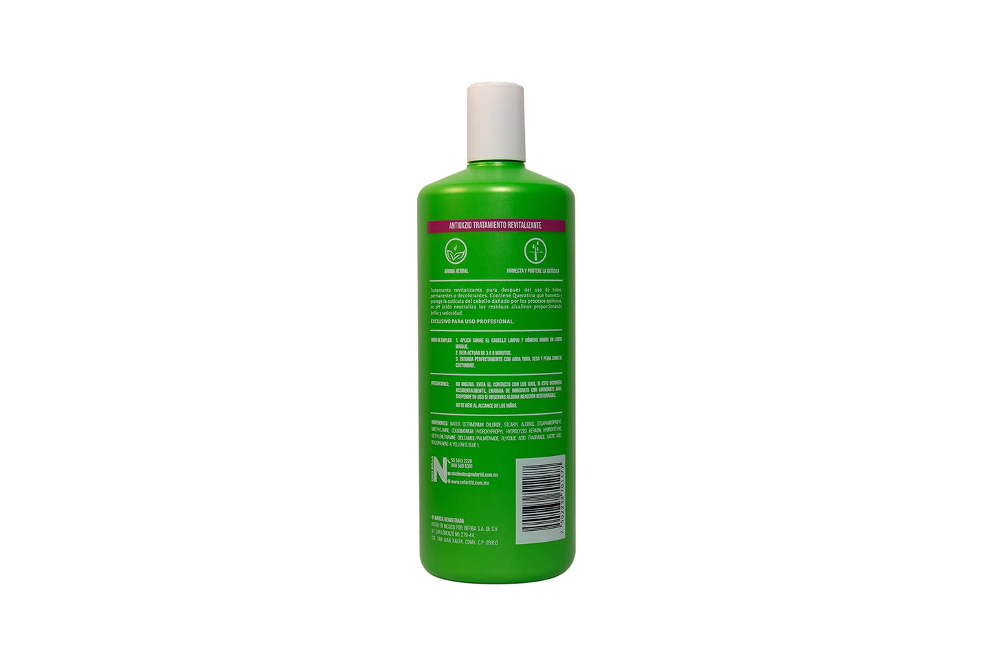 Shampoo Nefertiti Antioxidante 1 Lt.