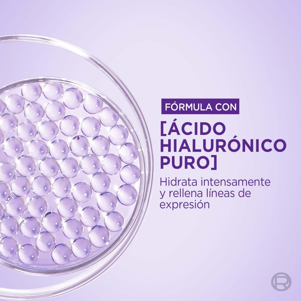 L'ORÉAL Paris Revitalift Ácido Hialurónico Kit (3 pzas) | Sérum, Gel Limpiador, Crema hidratante FPS20