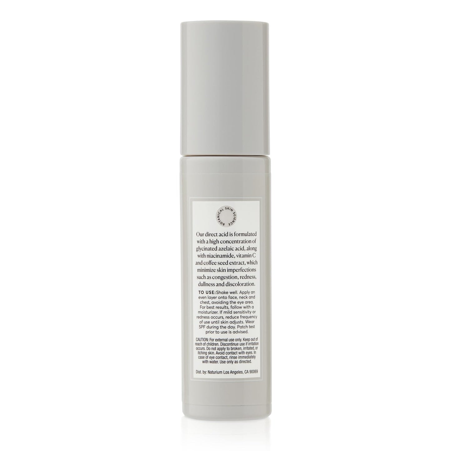 Naturium Ácido tópico azelaico 10%, con niacinamida y vitamina C, tratamiento facial, removedor de manchas oscuras, 1 onza (30 ml), sin fragancia, sin alcohol, para todos los tipos de piel, 1 onza