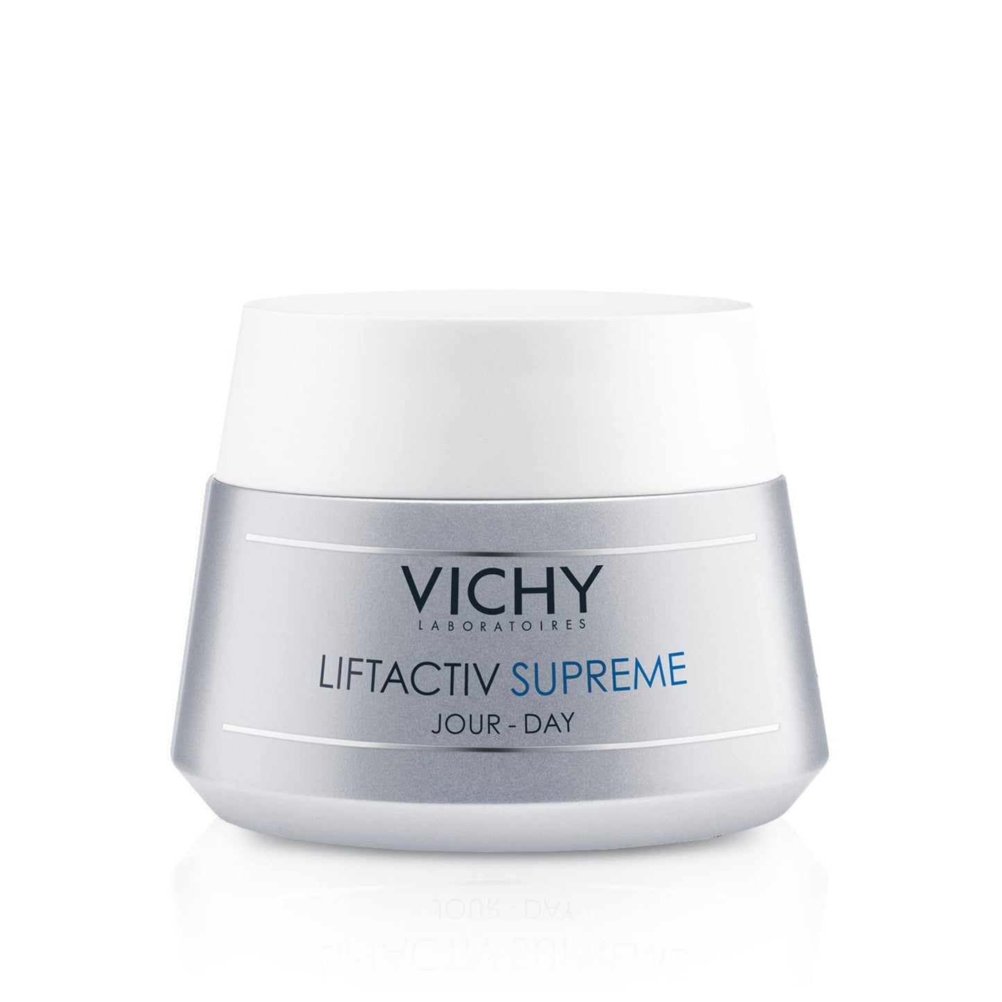 Vichy Liftactiv Crema de día anti-edad efecto lifting 50ml + Liftactiv Supreme Crema de noche anti-arrugas y reafirmante, con Ramnosa y Ácido Hialurónico, piel más firme e iluminada