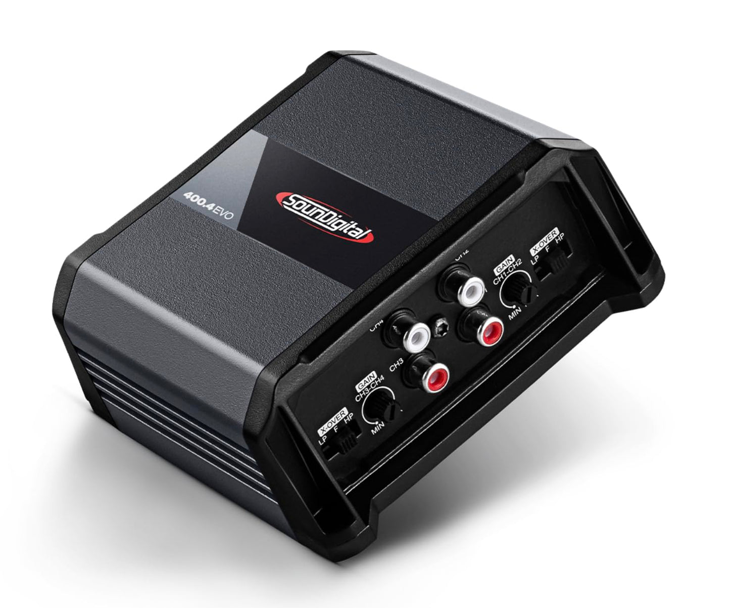 Amplificador para Coche y Motocicleta SounDigital EVO4.0 400W RMS 4 Ohmios 400 x 4 Canales