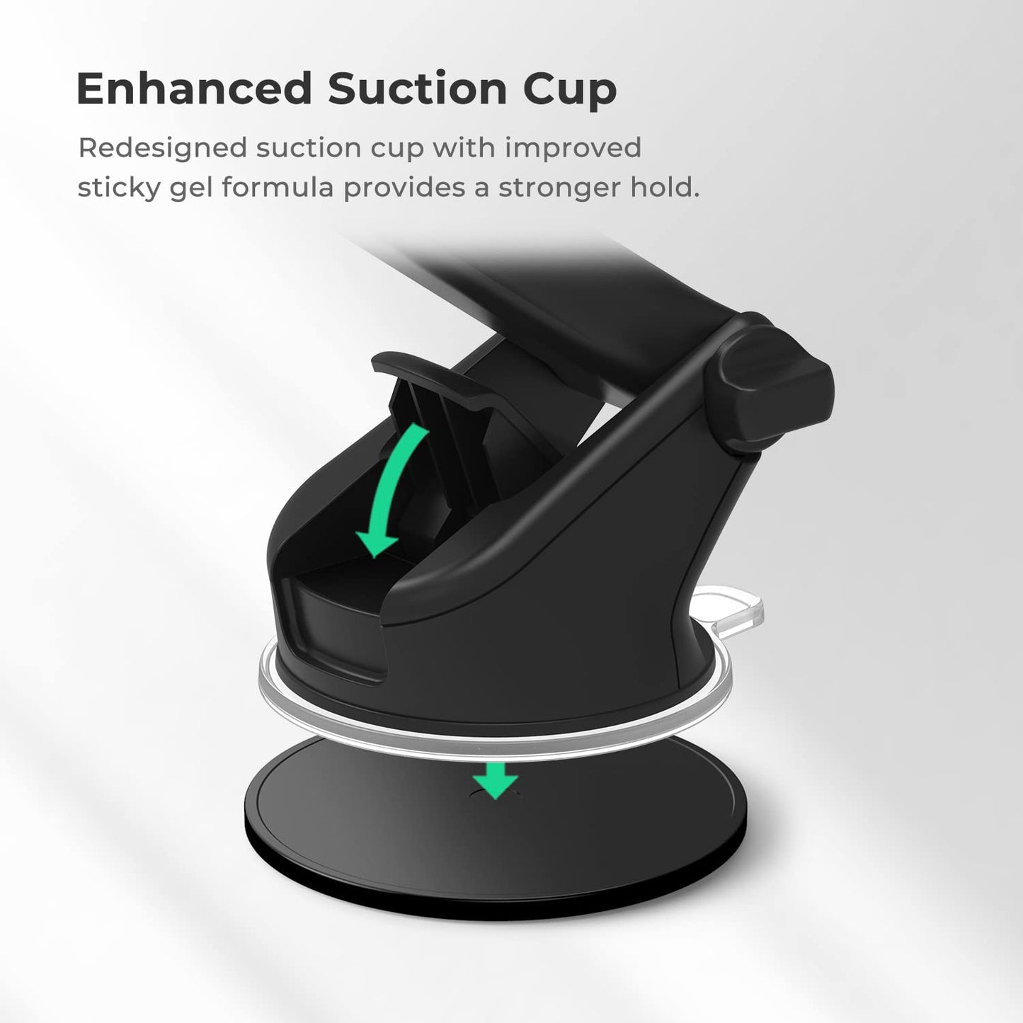 iOttie Easy One Touch 5 Soporte Universal para salpicadero y Parabrisas para iPhone, Samsung, Moto, Huawei, Nokia, LG, Smartphones