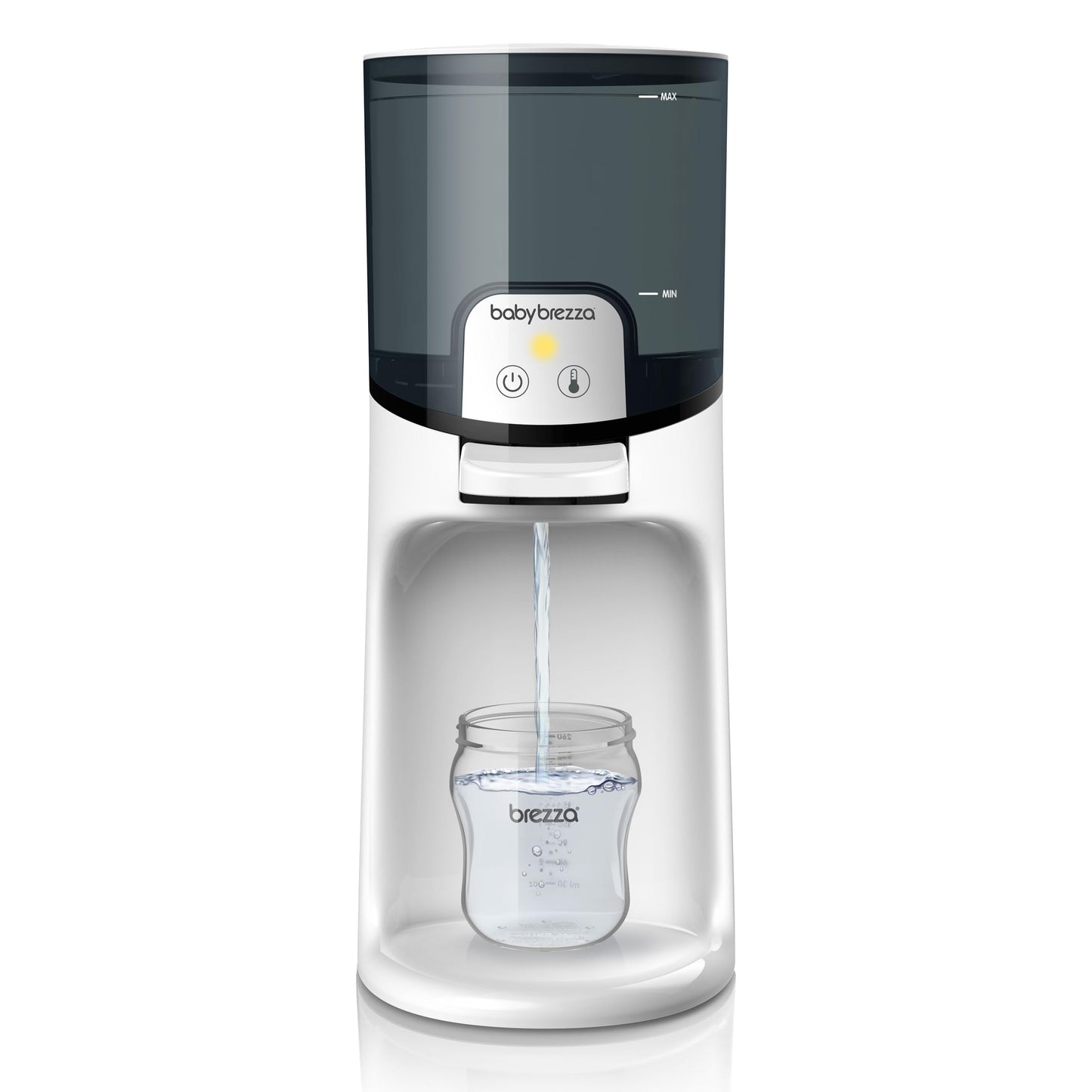 Baby Brezza Calentador instantáneo – Dispensa instantáneamente agua caliente a la temperatura perfecta del biberón – Sustituye a los calentadores tradicionales de biberones
