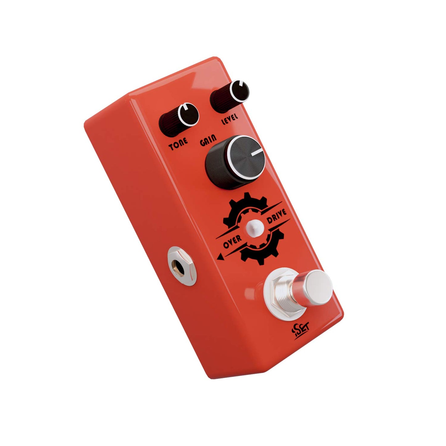 ISET Overdrive Pedal de guitarra para guitarra eléctrica bajo y True Bypass