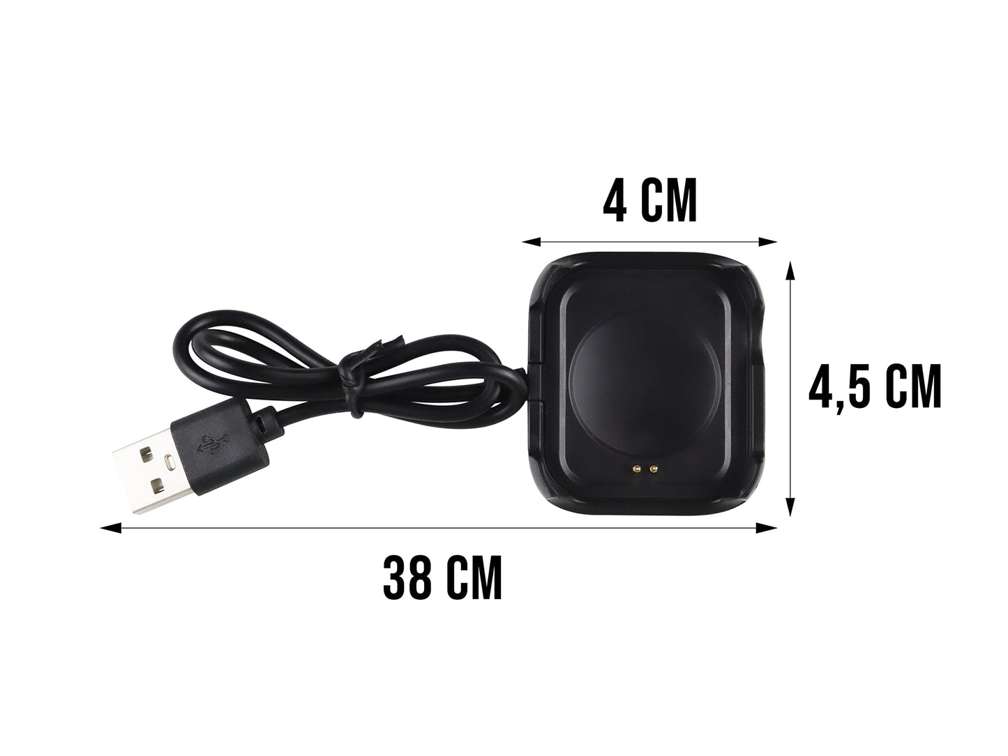 CONTROL EXPERT Cargador para Smartwatch T500, T100, T500PLUS X7 W66 Repuesto