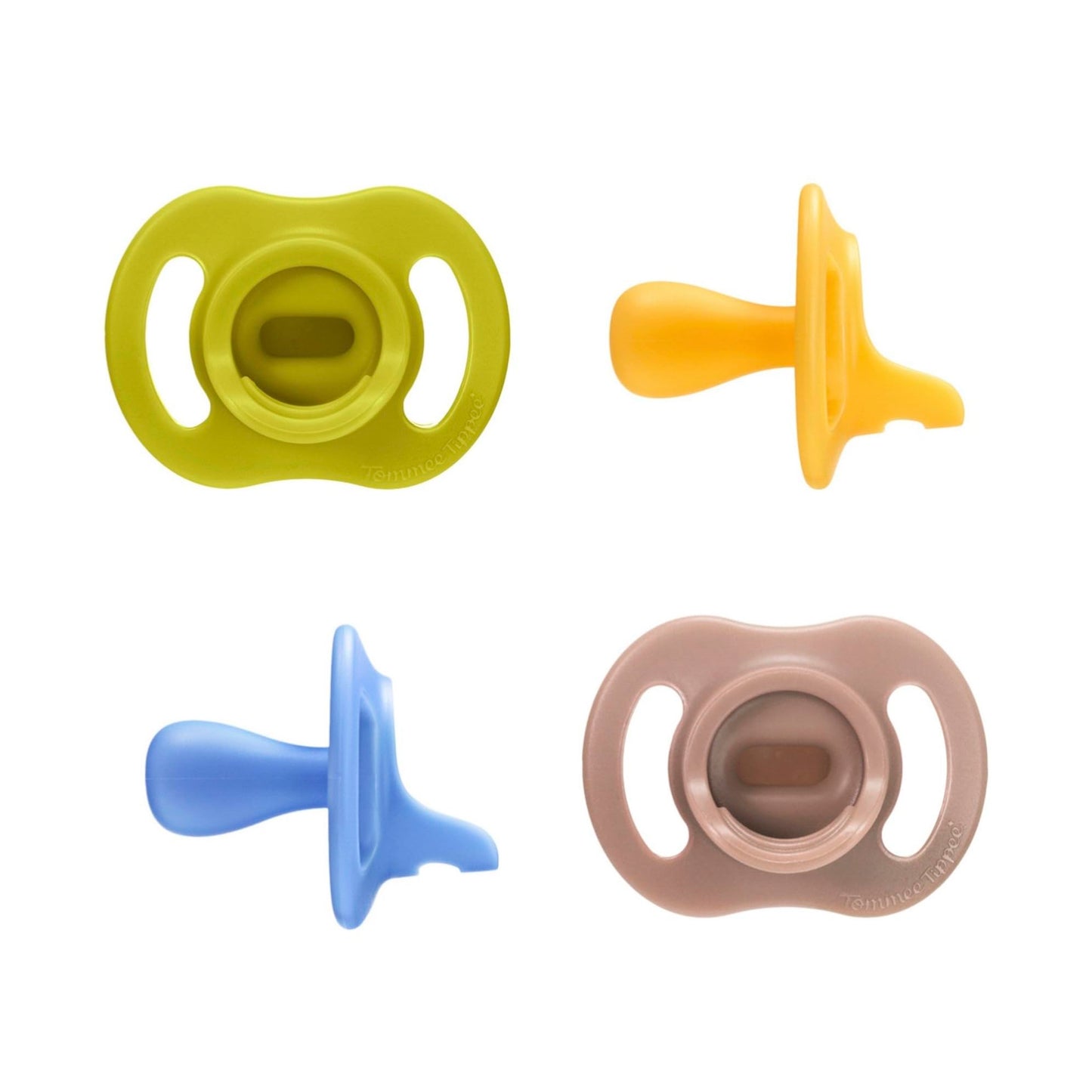 Chupete de Silicona Tommee Tippee Ultra-light StayPut 6-18m Paquete de 4