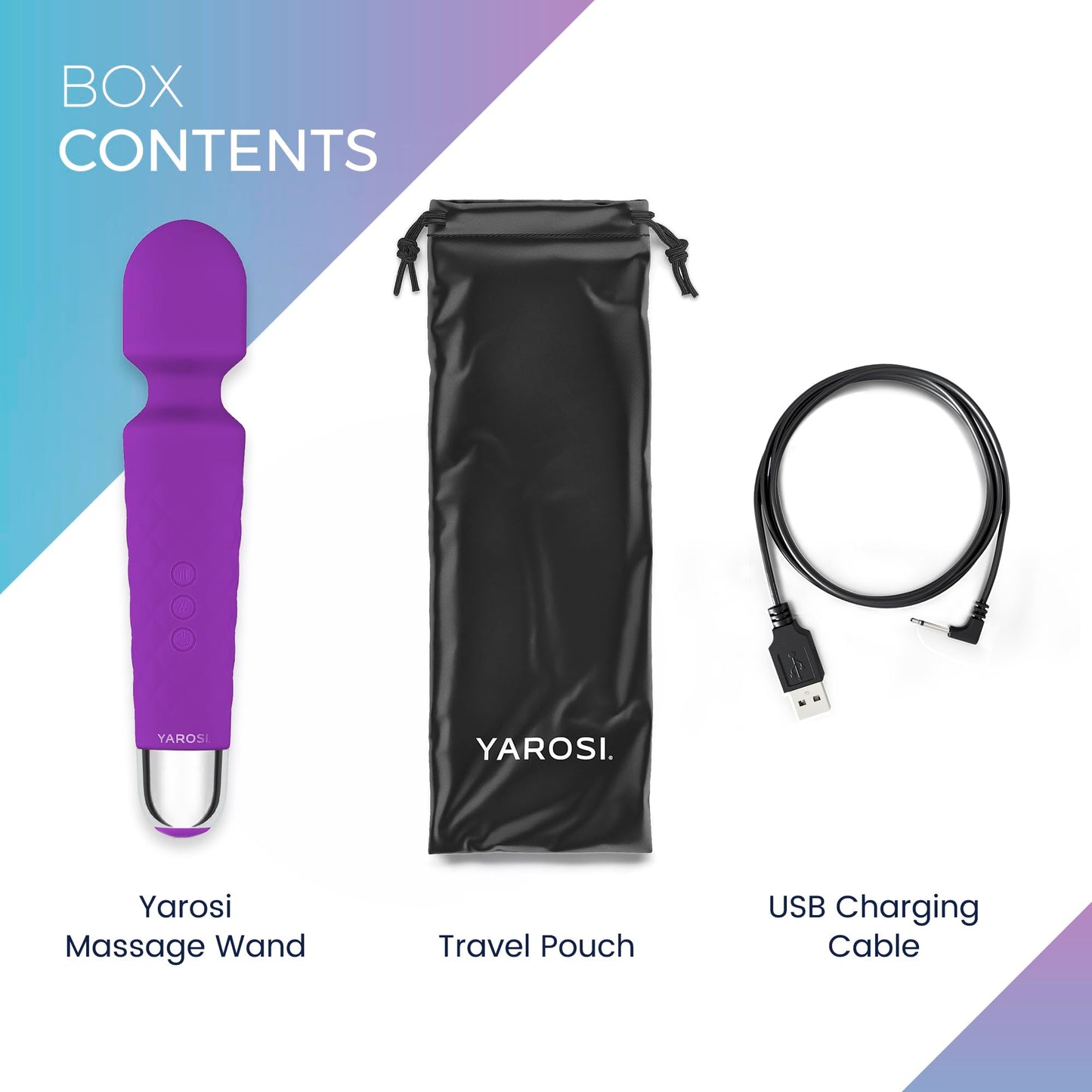 Yarosi Mini Massager - púrpura