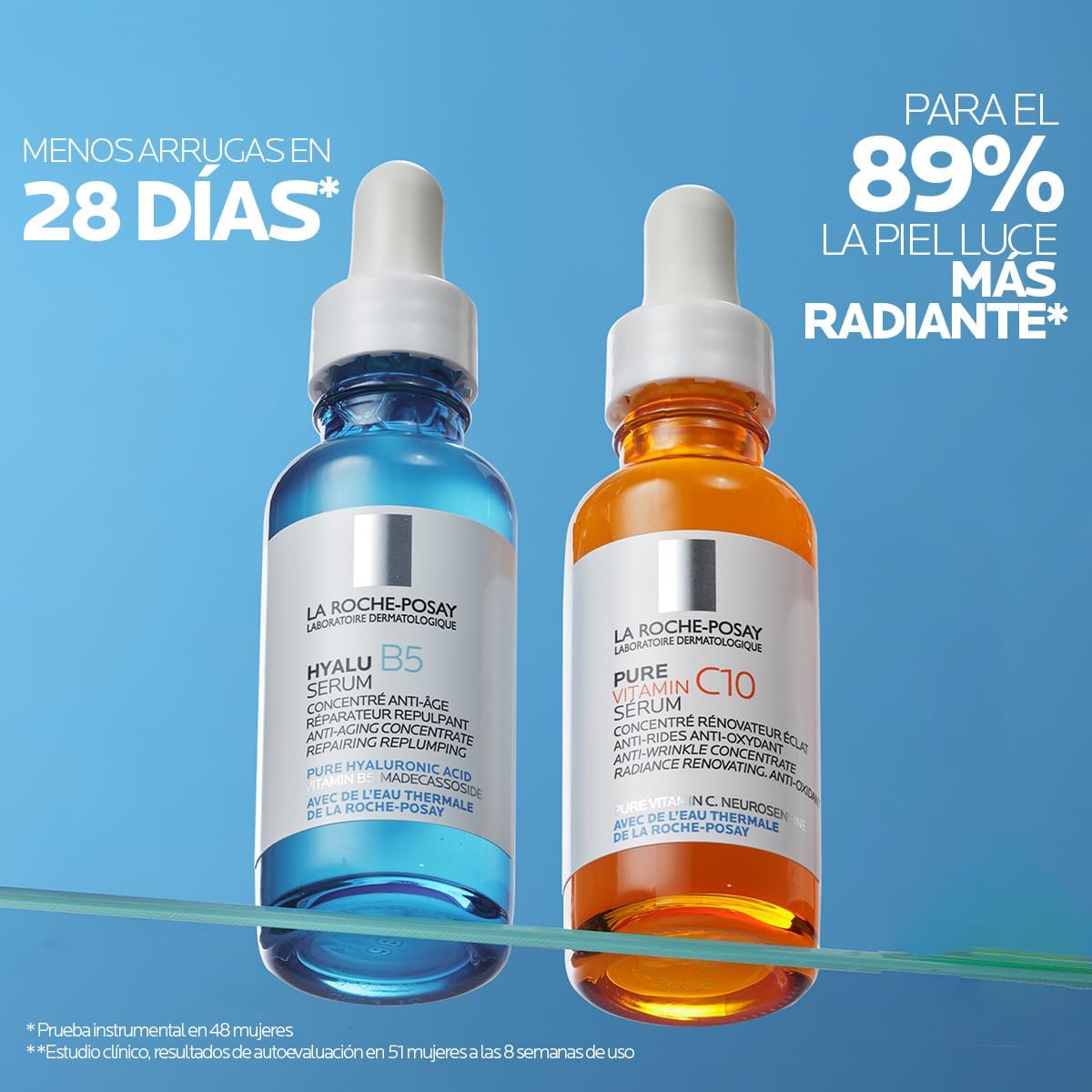 Kit Anti-edad Hyalu B5 Serum + Pure Vitamin C10 Serum