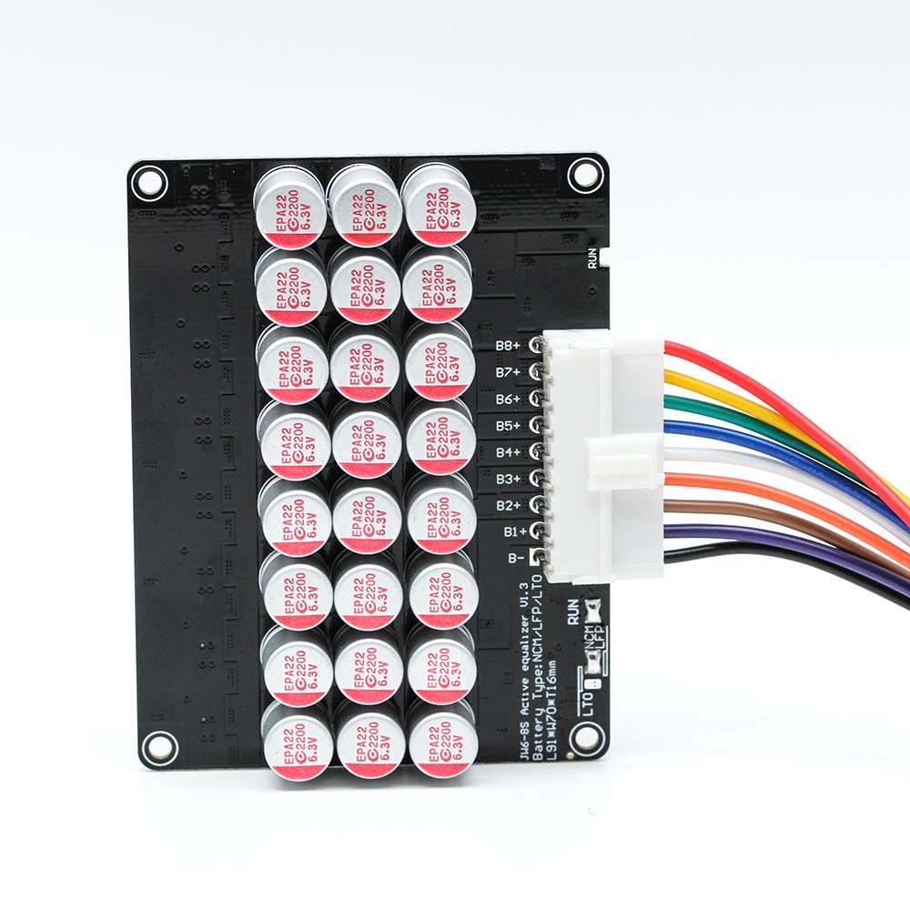 Placa de Transferencia de Energía 6S 7S 8S 5A con Equalizador Activo para Grupo Entero Lipo/Litio LTO