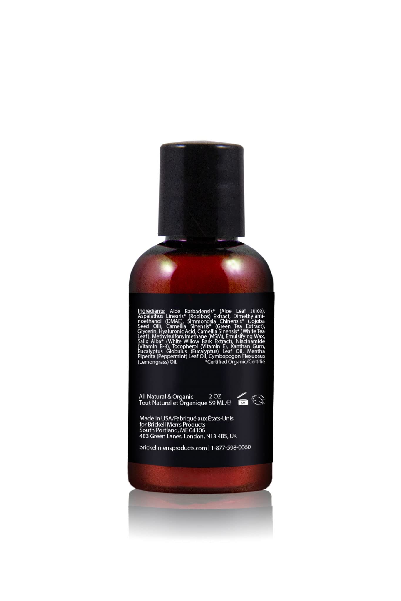 Brickell Men's Products Daily Essential Face Moisturizer, 2 Ounce