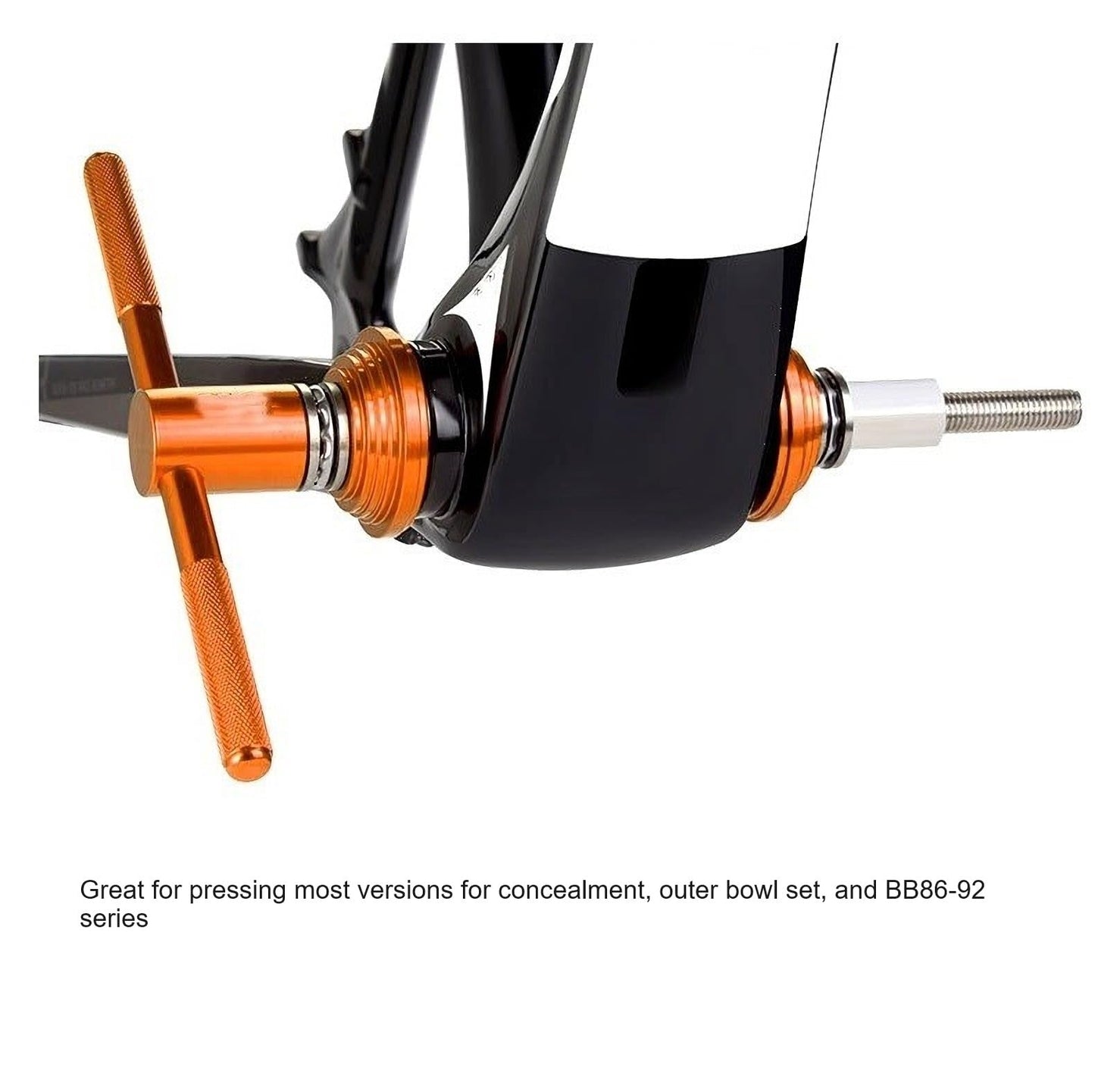 Herramienta de Prensa Enajucy Naranja para Auriculares de Bicicleta