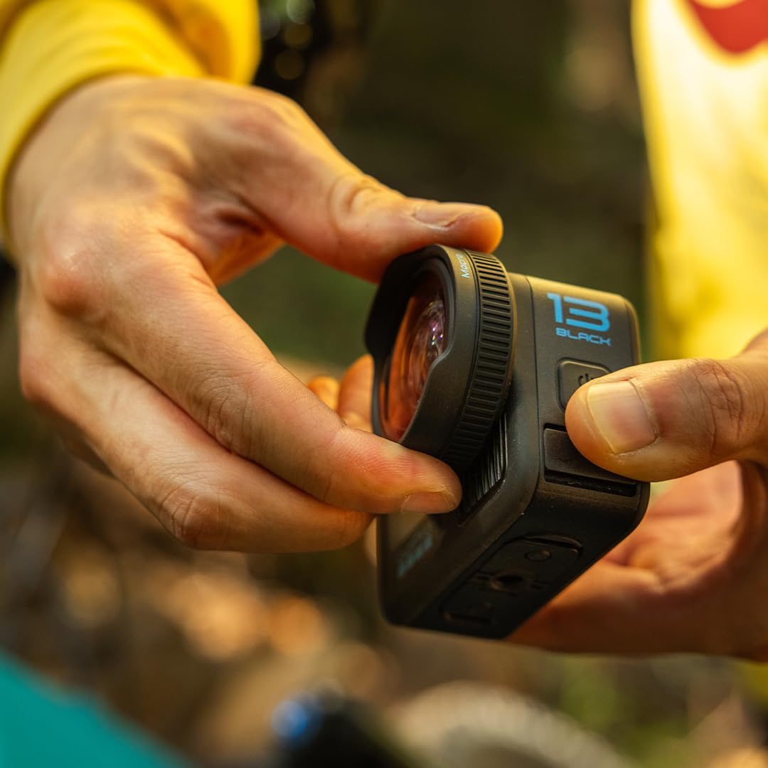 GoPro Macro Lens Mod (HERO13 Negro) - Lente Oficial (AAEWAL-021)