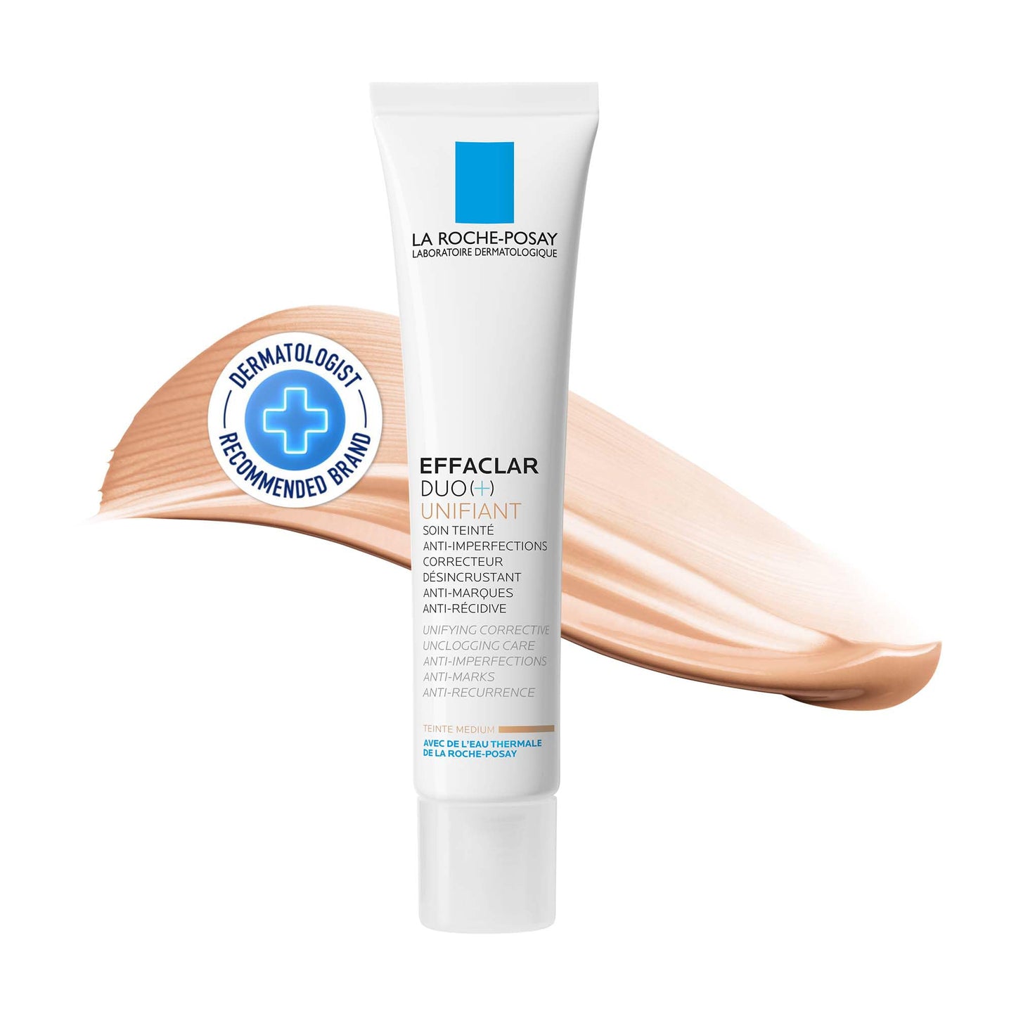 Crema Facial Anti-Imperfecciones La Roche Posay Effaclar Duo (+) Unifiant para Piel Grasa 40ml