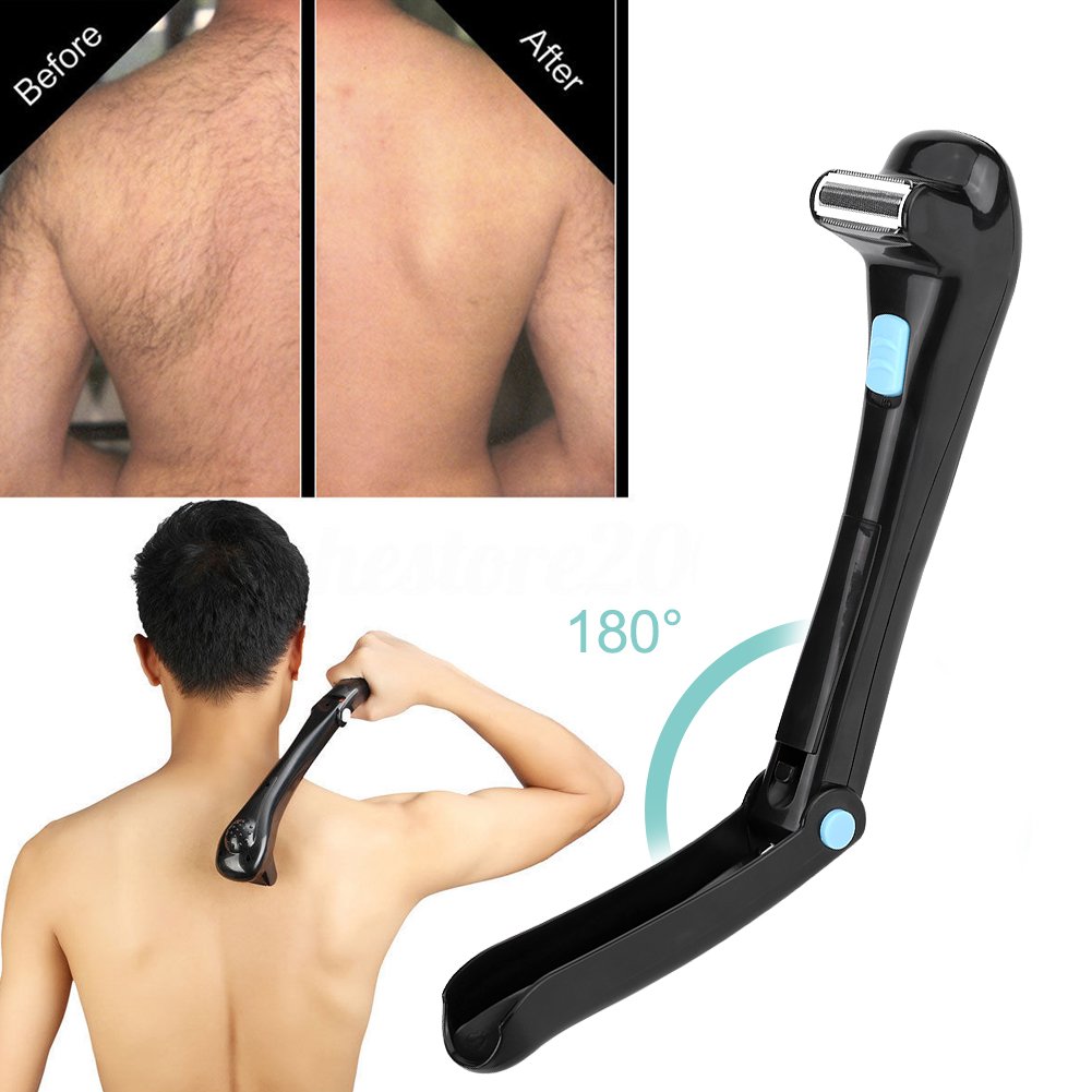 Afeitadora Eléctrica DIY Inalámbrica con Mango Plegable 180 Grados para Hombres