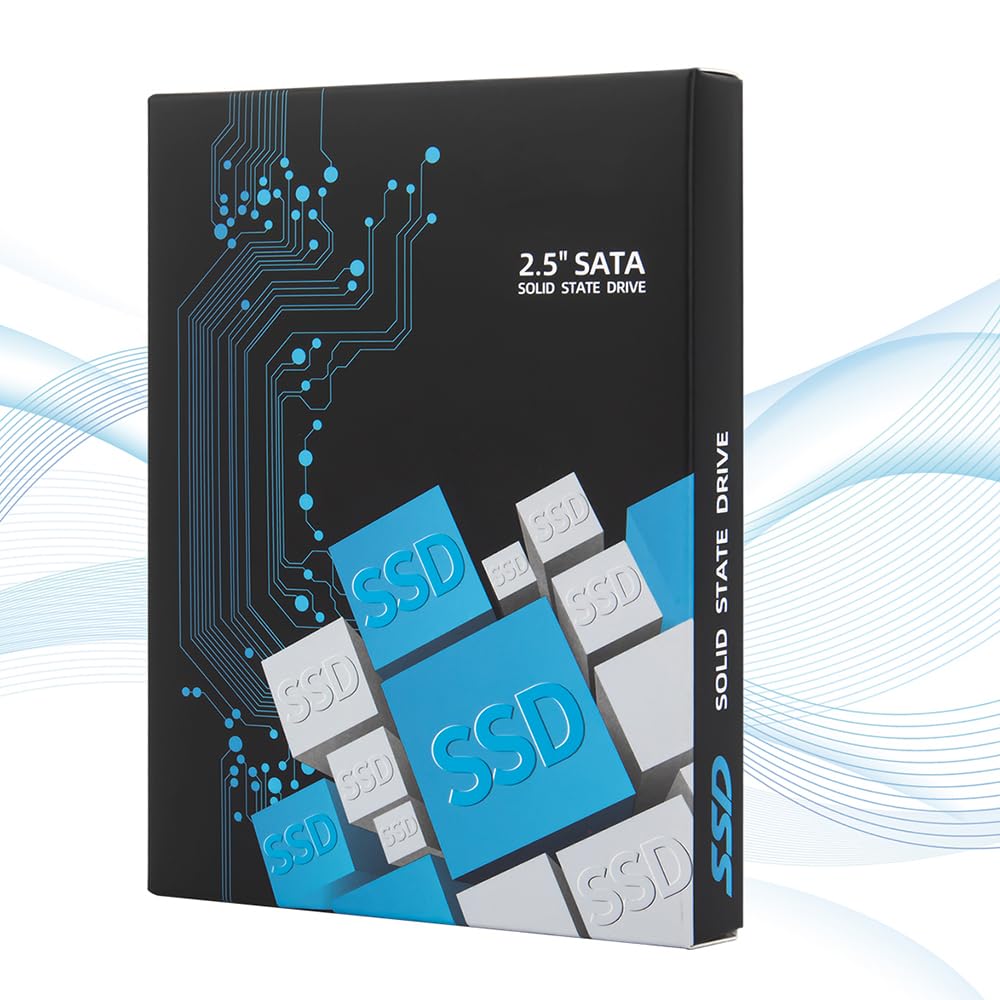 Disco Duro SSD ACAGALA Interno SATA 3 2,5 Pulgadas 128G de Alta Velocidad Compatible con PC y Portátiles