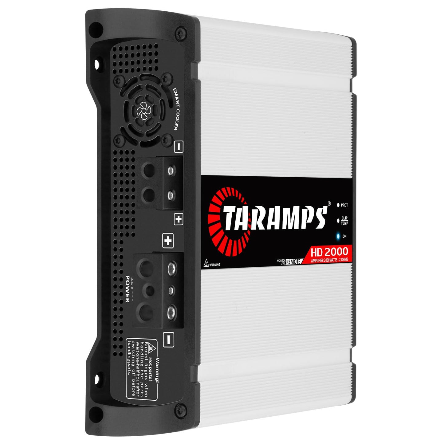 Amplificador Taramps HD 2000 Blanco 2 Ohmios de Audio para Coche