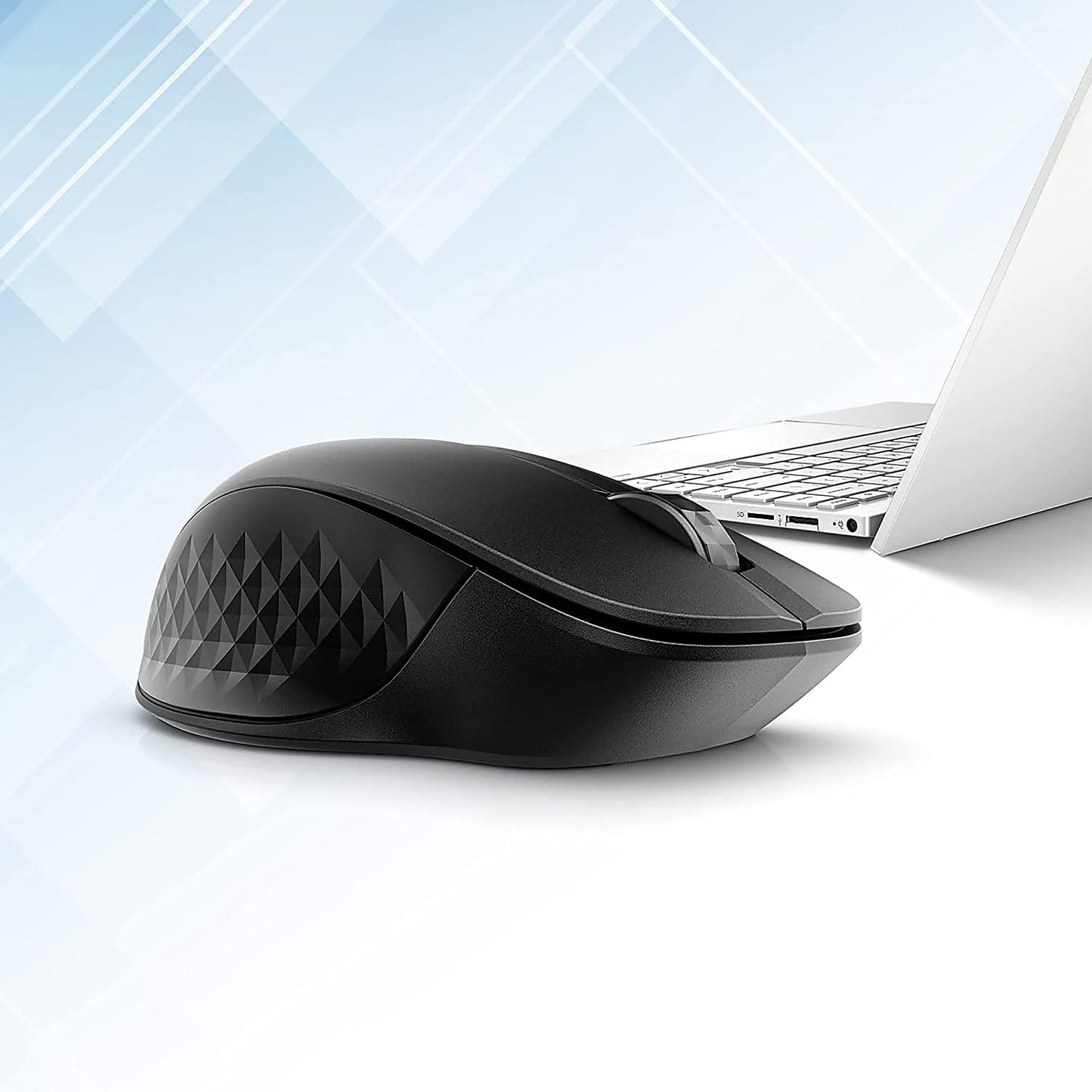 HP Mouse Inalámbrico 430, Multi-Dispositivo, Conexión Hasta 10 metros, 2.4 GHz, 800 DPI - 4000 DPI, Windows/MAC OS, Ambidiestro, Negro