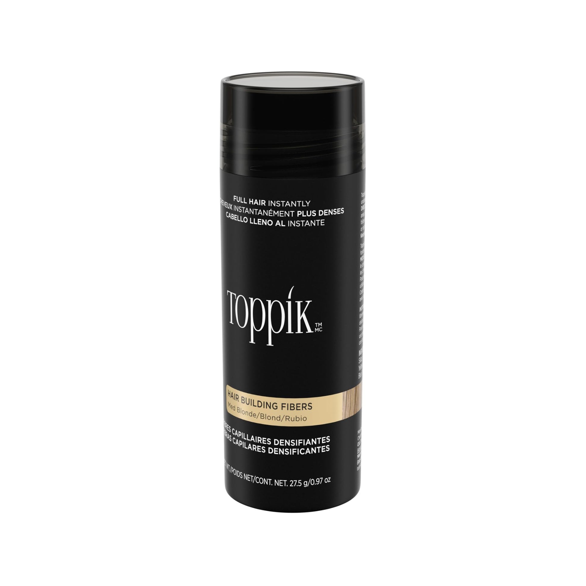 Toppik - Fibras para fortalecer el cabello, rubio medio, 0.97 oz.