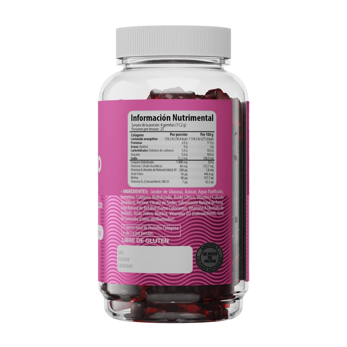 BELABEAR - Colágeno + Biotina 100 Gomitas by Belabear