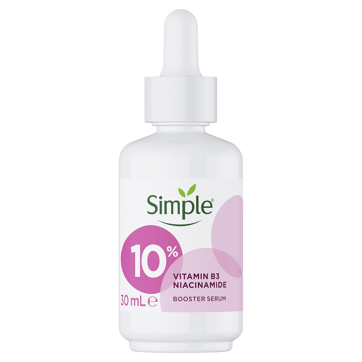 SIMPLE, Suero facial con Niamicida y Vitamina B3, 30 ml