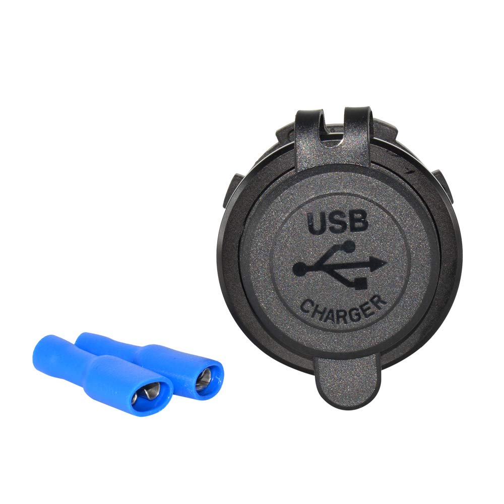 YL TRD Cargador Iluminado Doble USB 12v para Auto, Autobús, Camión