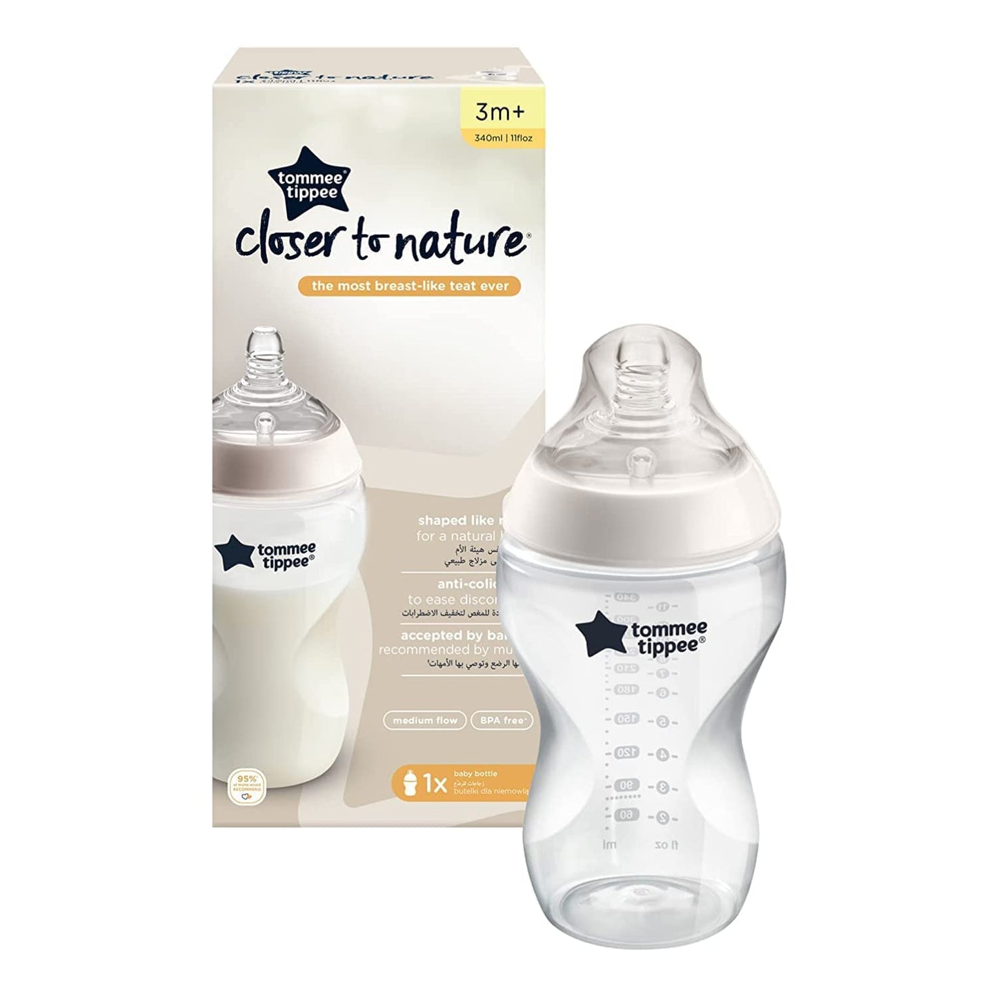 Biberón Tommee Tippee Blanco CTN