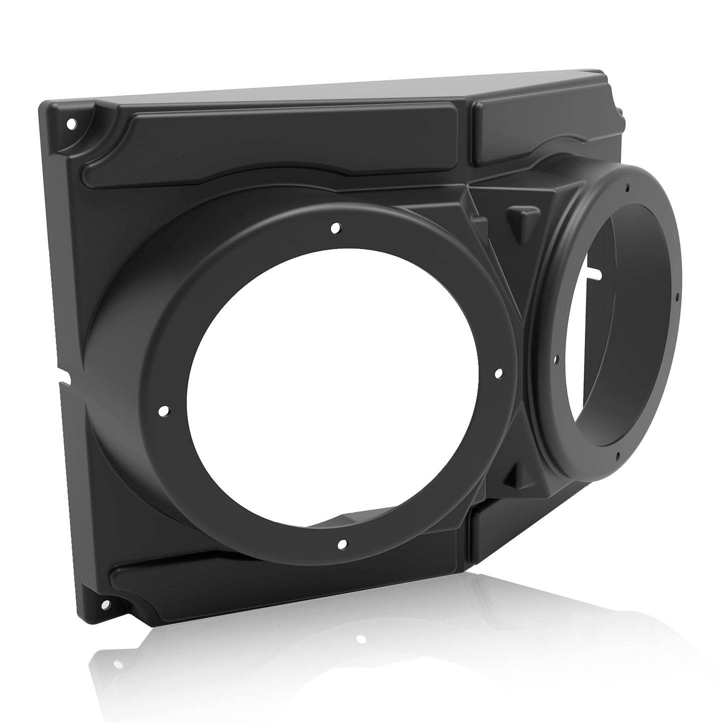 KATIMOTO - Carcasa para altavoz UTV Polaris RZR, impermeable, universal de 6.5 pulgadas, sistema de altavoces de techo duro para Polaris RZR UTV Cart Accessories (1 unidad)
