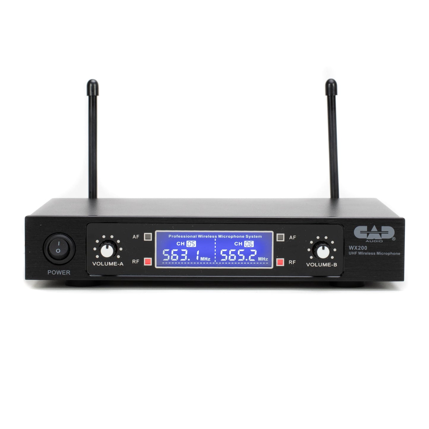 CAD Audio WX200 UHF Sistema de micrófono de Mano Dual inalámbrico