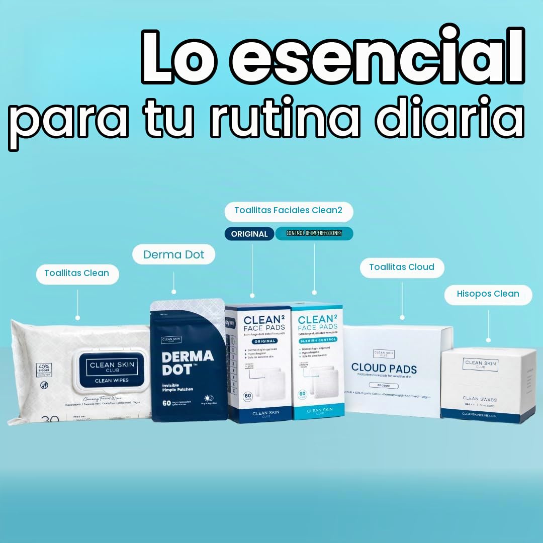 Discos Faciales Clean Skin Club Blemish Control