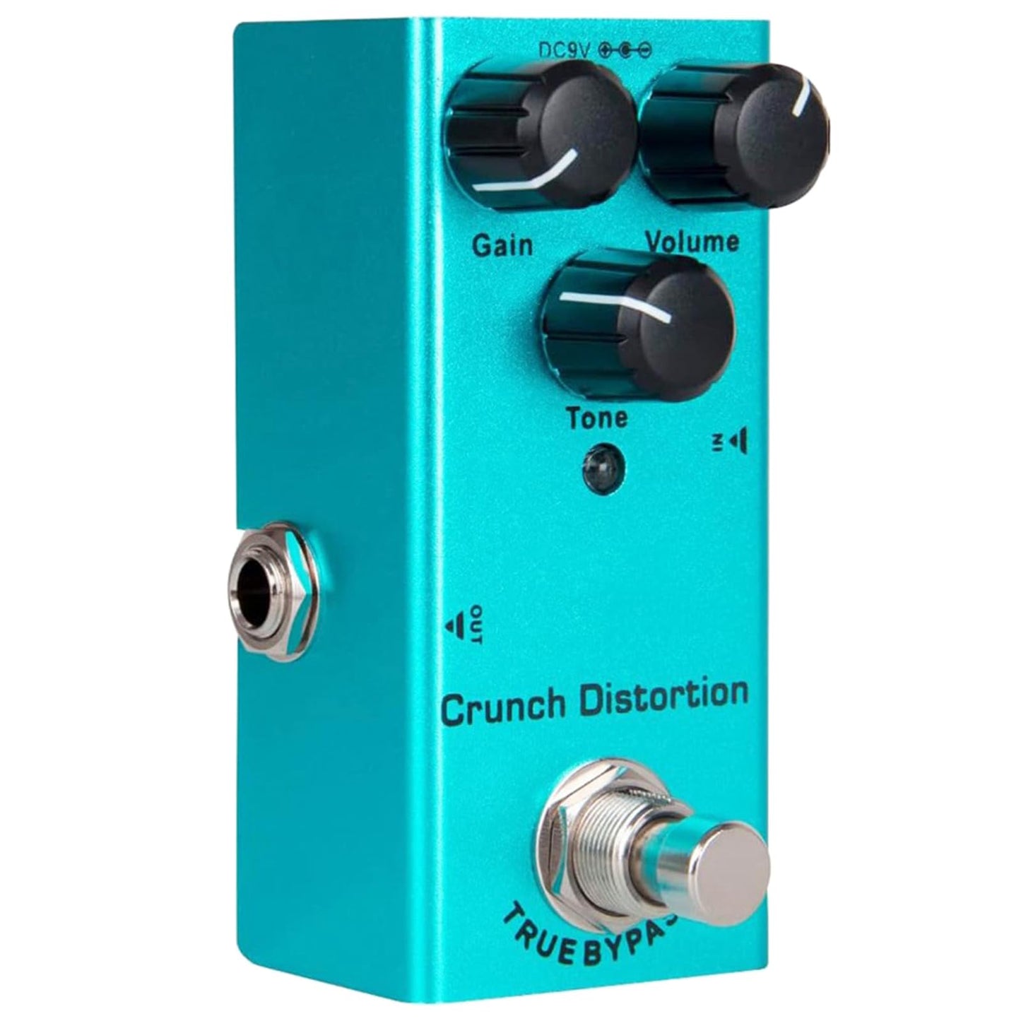 BIBABLYKE - Pedal de efectos de guitarra eléctrica clásico overdrive con chip de calidad y pedal de efecto de guitarra True Bypass sólido y fácil de transportar