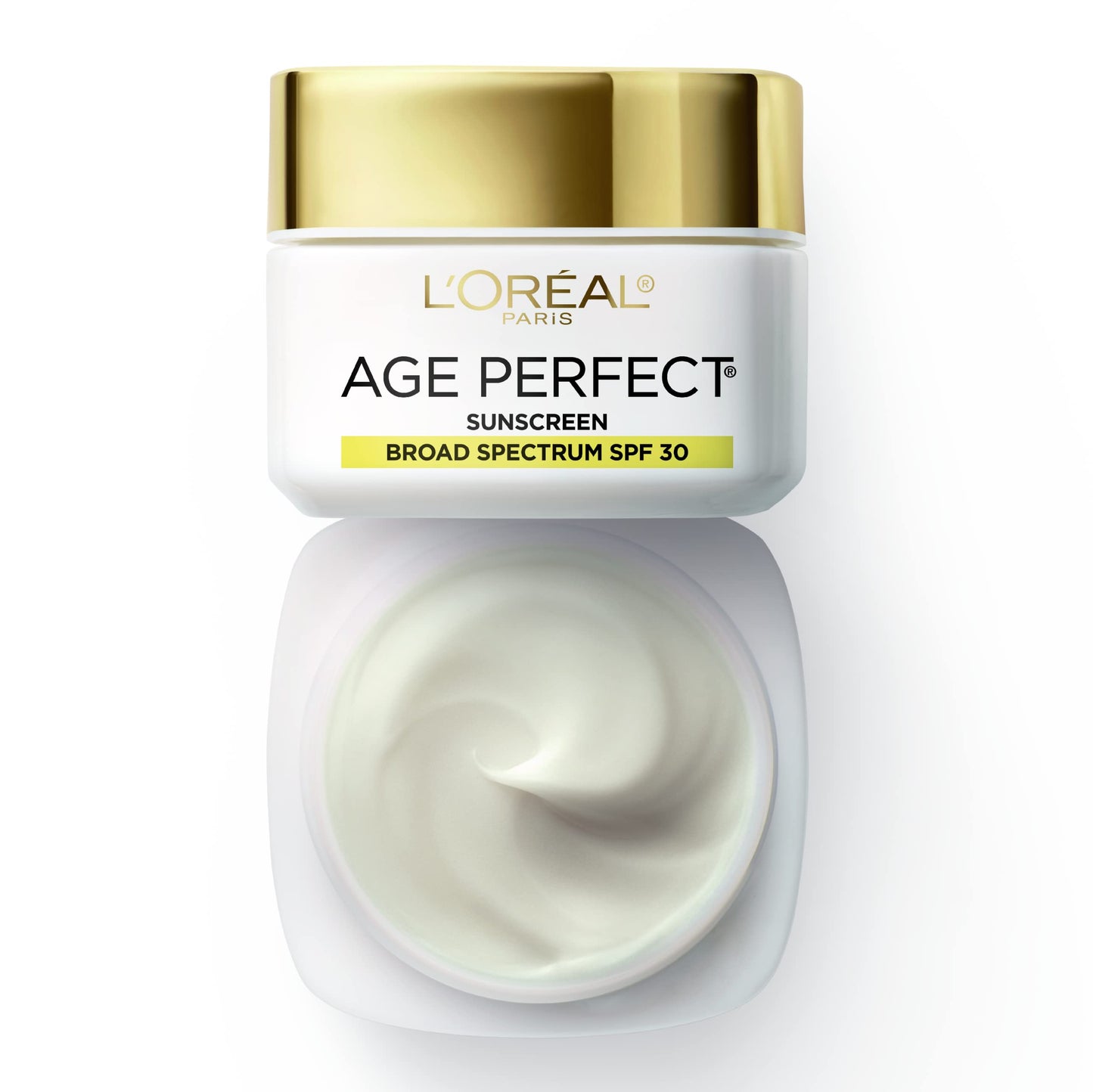 L'Oreal Paris Age Perfect Collagen Expert Anti-Aging Day Face Moisturizer AM, Collagen Peptides, Niacinamide, Age Perfect For Mature Skin, Suitable for sensitive skin, Dermatologist Tested, 2.5 oz