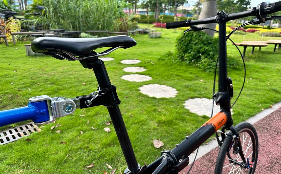 Co-Pilot - Enganche de remolque de bicicleta para Weeride - Kit de enganche y campana de repuesto