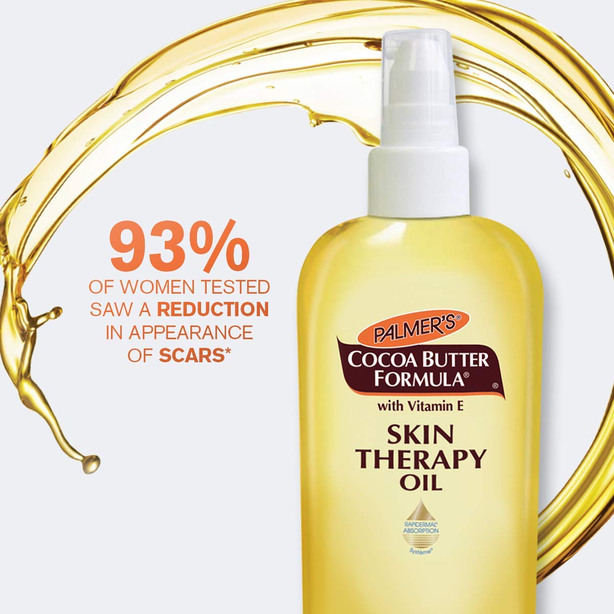 Palmer's Aceite de terapia cutánea, fórmula de manteca de cacao, 5.5 onzas (paquete de 2)