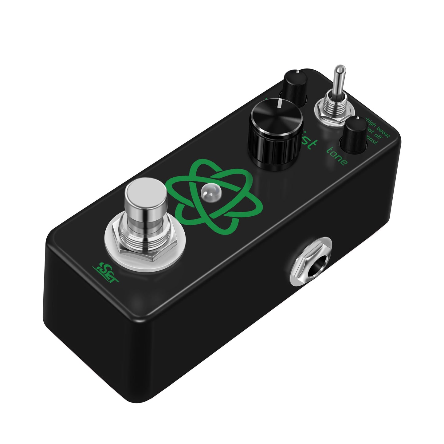 iSET Atom Heavy Metal Nueva versión Pedal de guitarra Mini Pedal de efecto de guitarra individual para guitarra eléctrica Bajo True Bypass