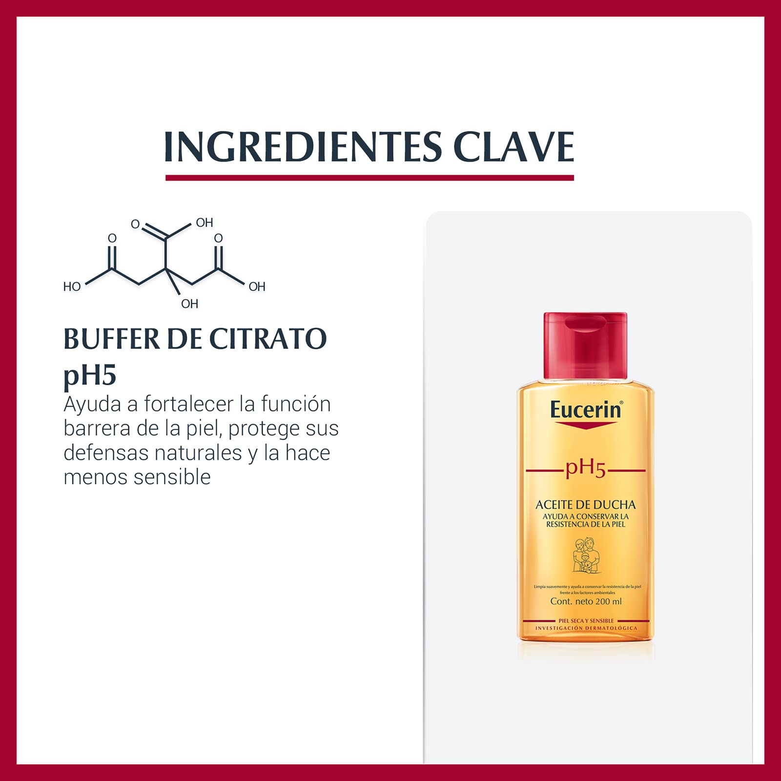 Eucerin Ph5 Crema Intensiva Corporal para Piel Sensible o Seca,450ml + Ph5 Aceite de Ducha para Piel Sensible o Seca, 200 ml