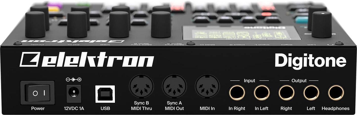 Elektron Digitone - Poderoso Y Compacto Sintetizador Groovebox De FM