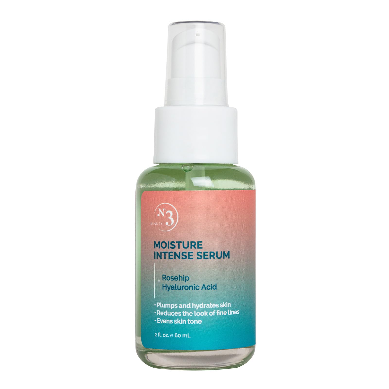 No 3 Rosehip and Hyaluronic Acid Moisture Intense Serum 60 ml