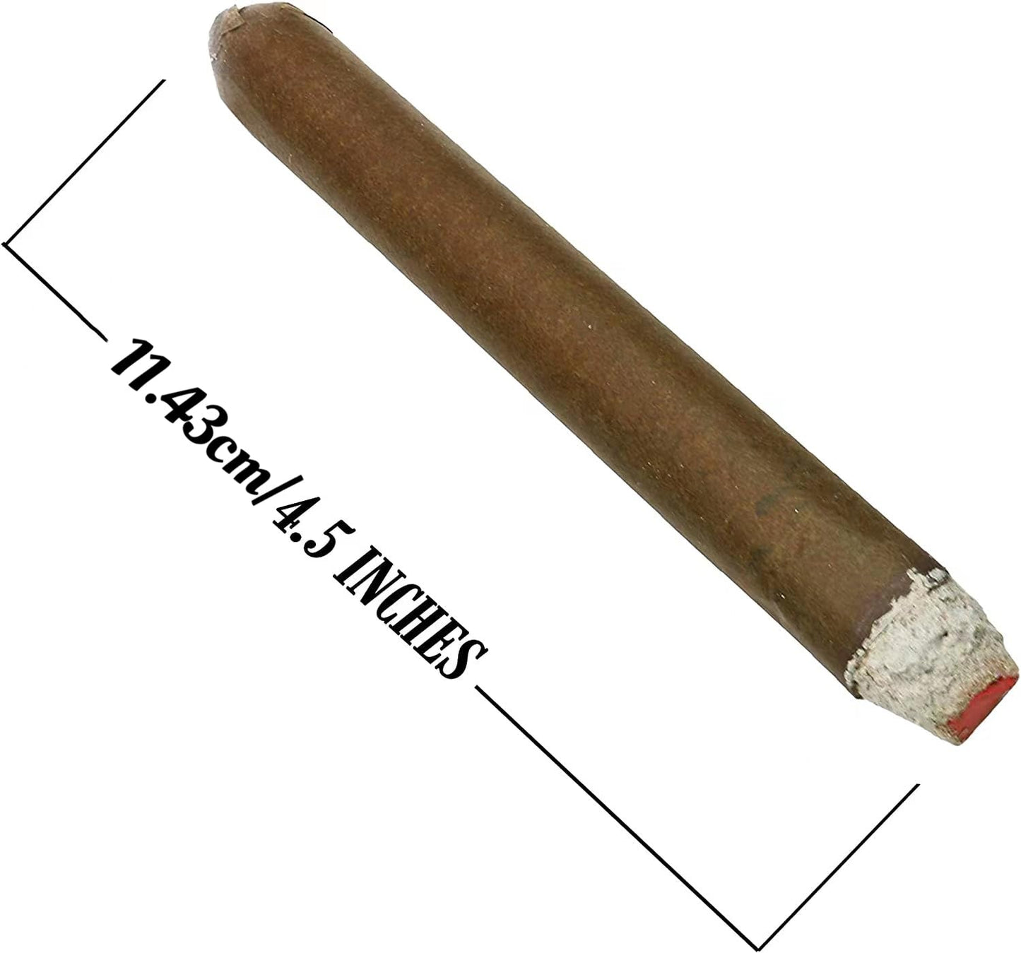Cigarrillos falsos de soplo (paquete de 6) + (1 juego) cigarros falsos – humo soplado, cigarros de imitación con un aspecto realista, duradero, realista, disfraz de Halloween, juguete novedoso, humo