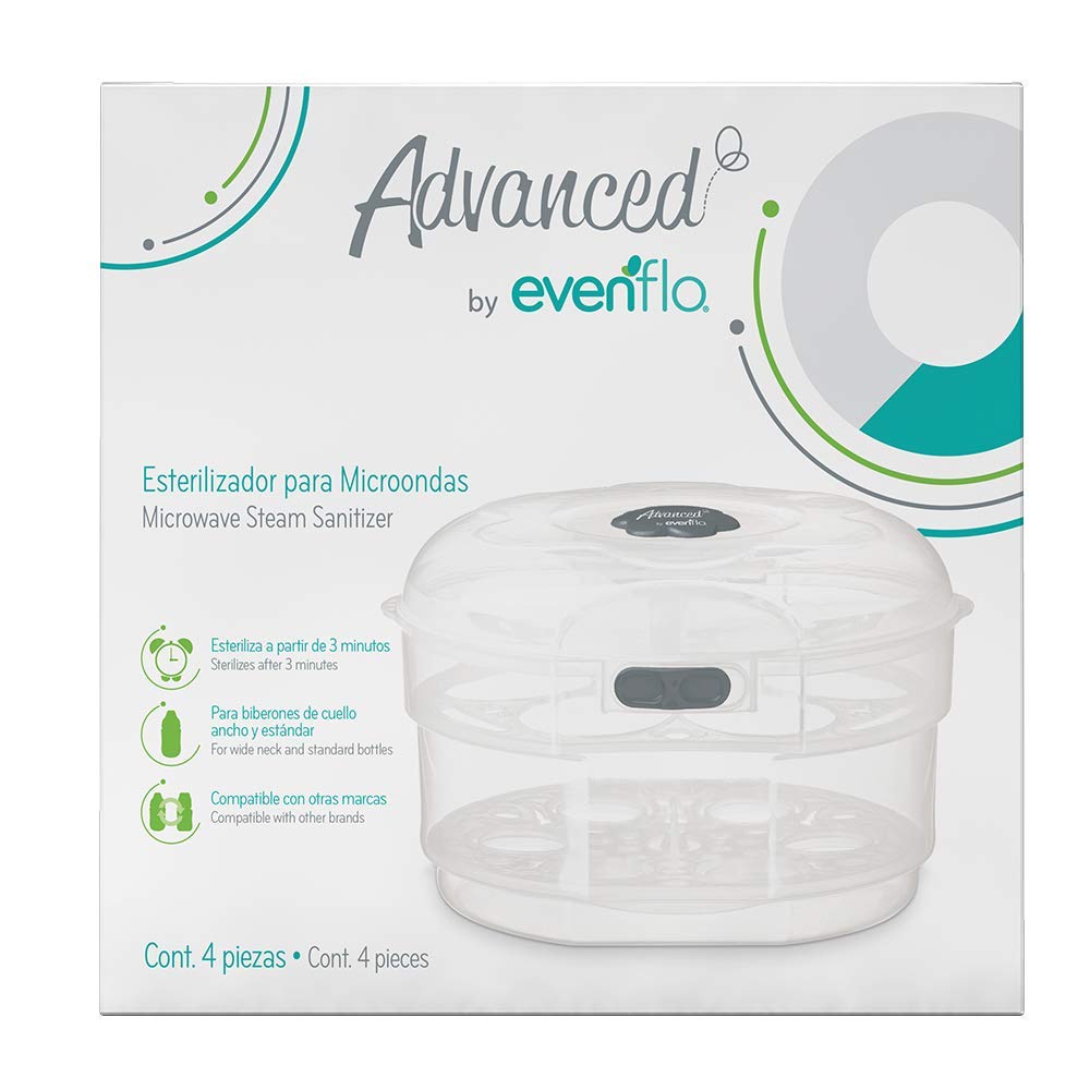 Esterilizador de Vapor Advanced by Evenflo MEX para Microondas