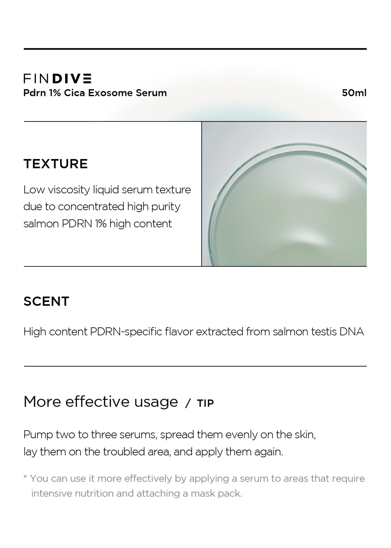 Suero de Exosomas PDRN CICA 1% con Colágeno Marino para Piel Suave y Regenerada