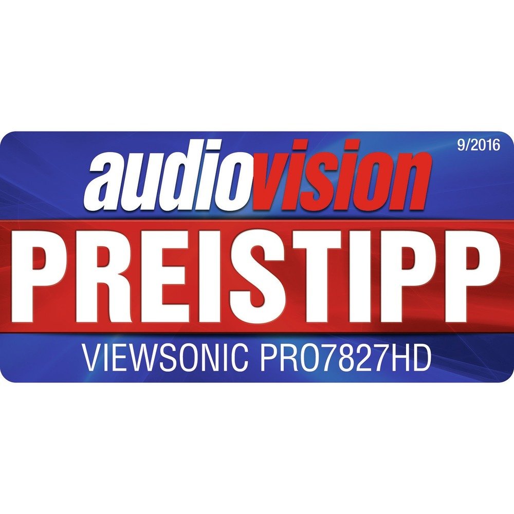 Viewsonic Pro7827HD Desktop Projector 2200lúmenes ANSI DLP 1080p (1920x1080) 3D Negro Video - Proyector (2200 lúmenes ANSI, DLP, 1080p (1920x1080), 762 - 7620 mm (30 - 300"), 22000:1, 3500 h)