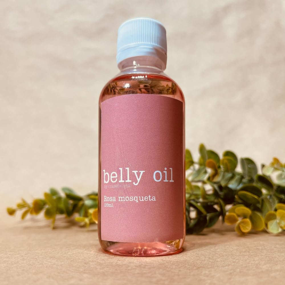 belly oil by oneskin | Aceite Rosa Mosqueta Antiestrías | Aceite para Prevenir y Atenuar las Estrías tras el embarazo | 120ml.