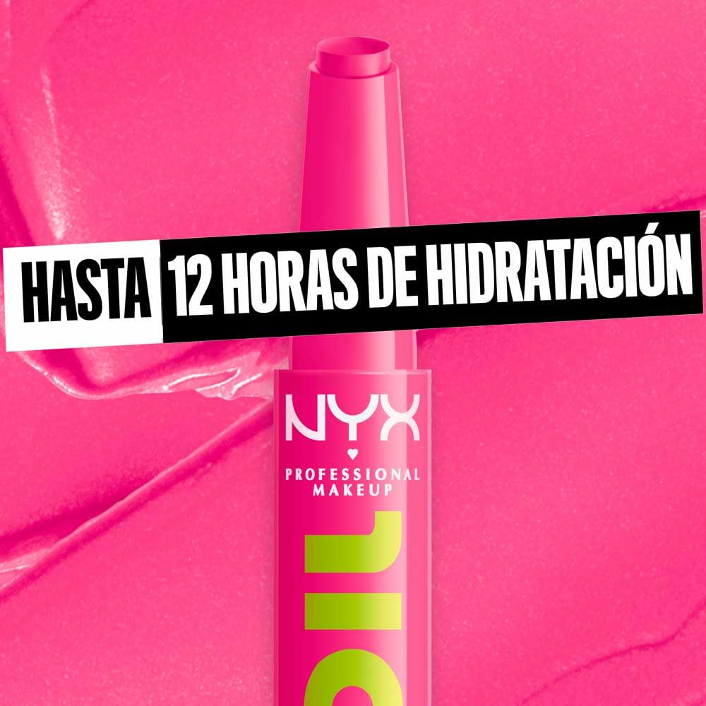 NYX Professional Makeup, Fat Oil Slick Stick, Brillo de Labios, Thriving