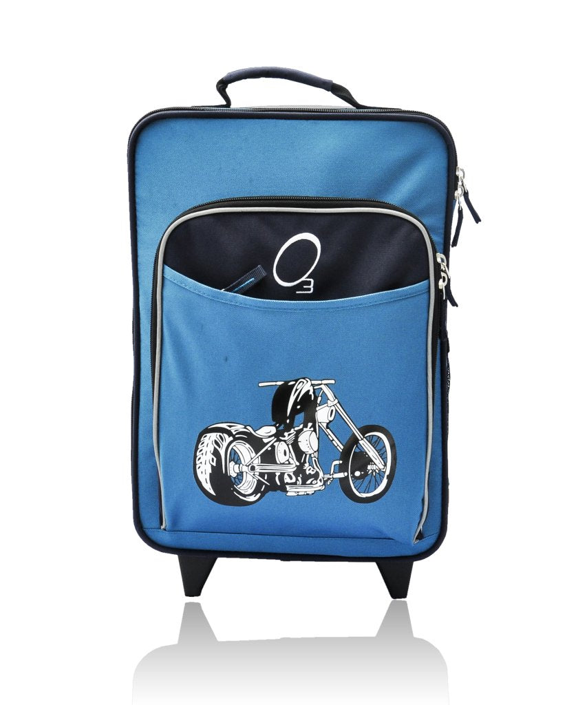 Equipaje Rodante O3 Motocicleta con Enfriador de Botanas para Niños