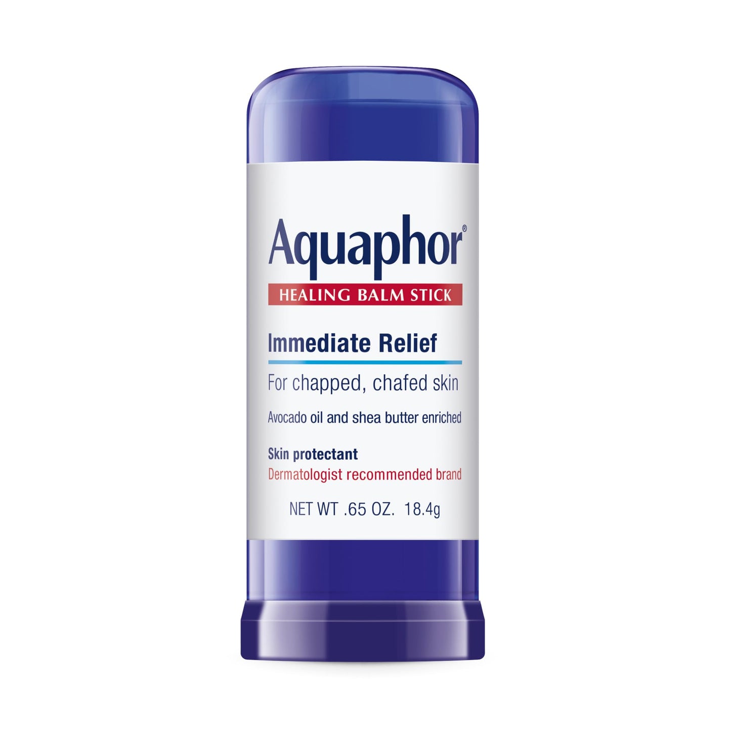 Aquaphor - Bálsamo curativo en barra, protector de piel con aceite de aguacate y manteca de karité, barra de 0.65 oz