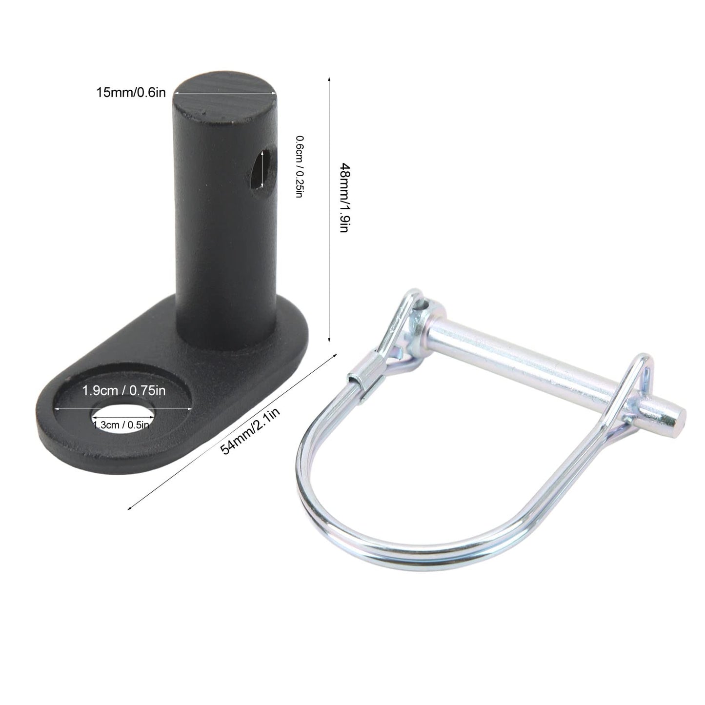 Conector de Enganche de Remolque de Bicicleta, Acoplador de Enganche de Bicicleta de Acero Al Carbono, Accesorios de Adaptador de Ciclismo para Cochecito de Bebé para Niños Y Mascotas