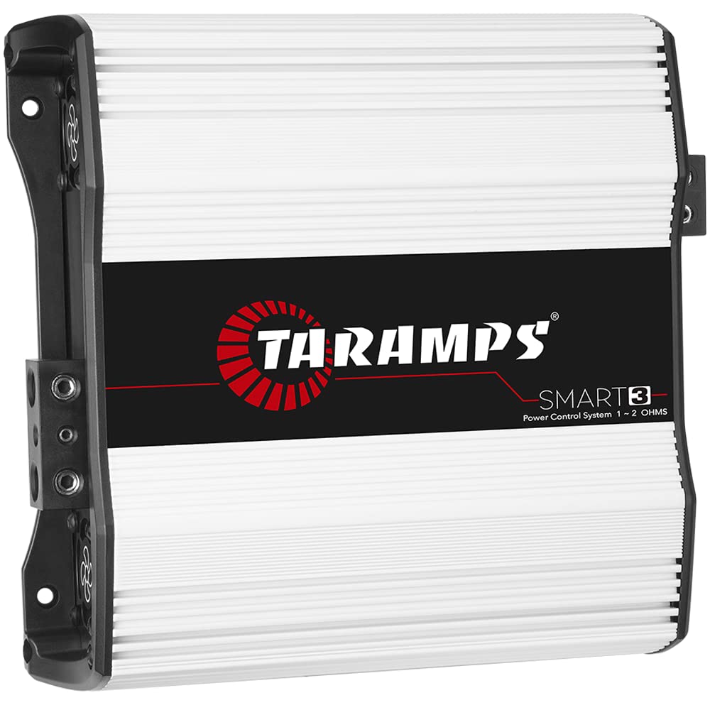 Amplificador Taramps Smart 3 3000 Vatios RMS Negro Multiimpedancia Clase D Monobloque para Subwoofers