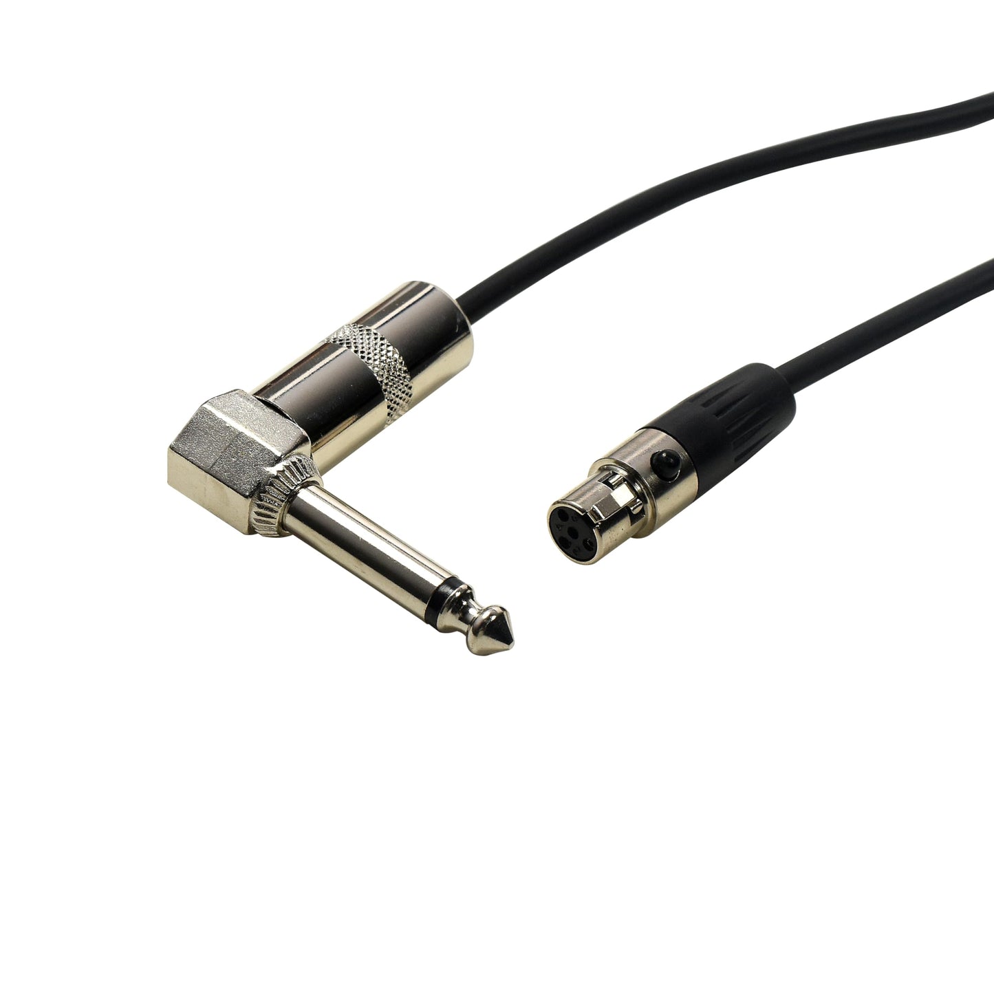 HQRP - Mini conector de 4 pines TA4F a ángulo recto de 1/4 pulgadas de repuesto para Shure WA304 compatible con AXT100 T1G UT1 SC1 BLX1 PG1 PGX1 GLXD1 QLXD1 SLX1 FP1 ULXD1 UR1 Tr